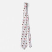 Kalifornien-Republik-Flaggen-Bär in der Painterly Krawatte (Vorderseite)