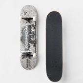 KALIFORNIEN REPUBLIK Grunge Steel Cutouts Diamond Skateboard (Vorne)
