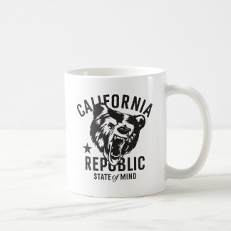 Kalifornien-Republik-Staat des Verstandes Kaffeetasse