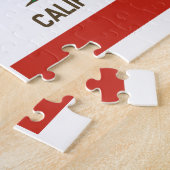 Kalifornien-Republik-Staats-Flagge Puzzle (Seite)