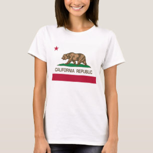 Kalifornien-Republik (Staats-Flagge) T-Shirt
