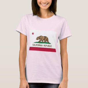 Kalifornien-Republik (Staats-Flagge) T-Shirt