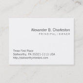 Kalifornien-Republik (Staats-Flagge) Visitenkarte (Rückseite)