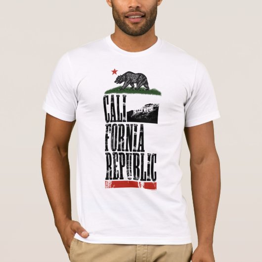 KALIFORNIEN-REPUBLIK-T - Shirt (Vorderseite)