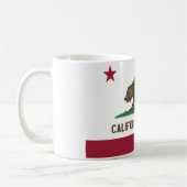 Kalifornien-Republik-Tasse Kaffeetasse (Links)