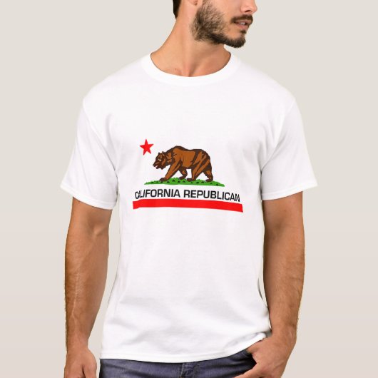 Kalifornien-Republikaner T-Shirt (Vorderseite)