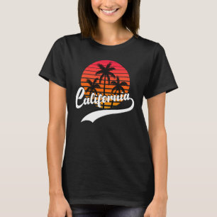 Kalifornien Retro Sunset Women's T - Shirt