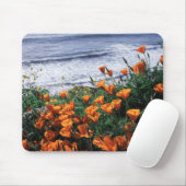 Kalifornien, Riesenküste, Kalifornien-Mohn Mousepad (Mit Mouse)