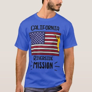 Kalifornien Riverside Mormon LDS-Missionsgeschenk T-Shirt