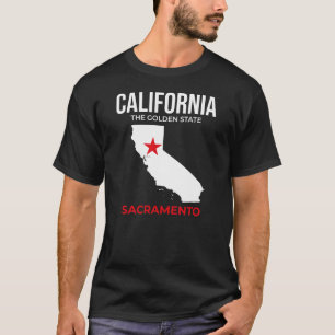 Kalifornien, Sacramento – The Golden State, USA T-Shirt