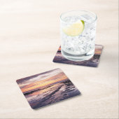 Kalifornien, San Diego, Sunset Cliffs, Sunset 1 Rechteckiger Pappuntersetzer (Vor Ort)