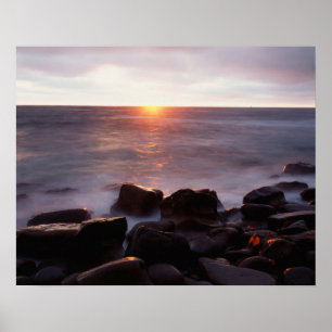 Kalifornien, San Diego, Sunset Cliffs, Sunset 2 Poster