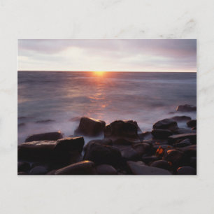 Kalifornien, San Diego, Sunset Cliffs, Sunset 2 Postkarte