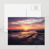 Kalifornien, San Diego, Sunset Cliffs, Sunset 3 Postkarte (Vorne/Hinten)