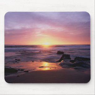 Kalifornien, San Diego, Sunset Cliffs, Sunset 4 Mousepad