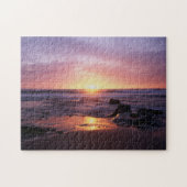 Kalifornien, San Diego, Sunset Cliffs, Sunset 4 Puzzle (Horizontal)