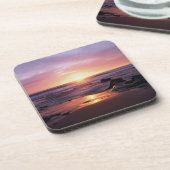 Kalifornien, San Diego, Sunset Cliffs, Sunset 4 Untersetzer (Linke Seite)