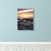 Kalifornien, San Diego, Sunset Cliffs, Sunset 6 Leinwanddruck (Insitu (Holzboden))