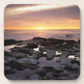 Kalifornien, San Diego, Sunset Cliffs, Sunset 6 Untersetzer (Vorderseite)