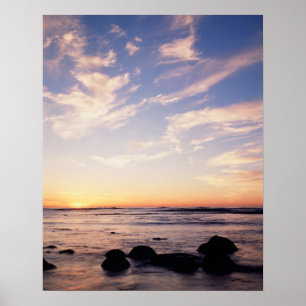 Kalifornien, San Diego, Sunset Cliffs, Sunset 7 Poster