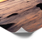 Kalifornien, San Diego, Sunset Cliffs, Sunset Clif Poster (Ecke)