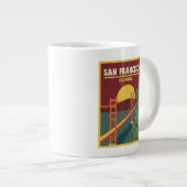 Kalifornien| San Francisco Jumbo-Tasse (Vorderseite Rechts)