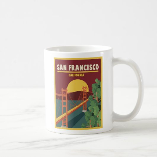Kalifornien | San Francisco Kaffeetasse (Rechts)