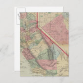 Kalifornien, San Francisco Karte von Mitchell (Vorne/Hinten)