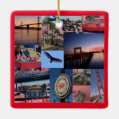 Kalifornien - San Francisco Keramikornament (Rückseite)