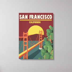 Kalifornien   San Francisco Leinwanddruck