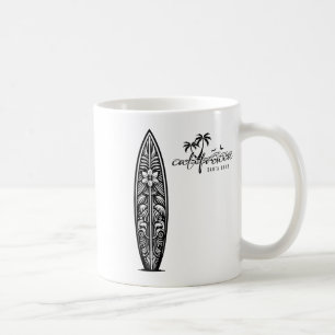 Kalifornien Santa Cruz, Surfen Surfboard Ckprint Kaffeetasse