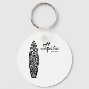 Kalifornien Santa Cruz, Surfen Surfboard Ckprint Schlüsselanhänger
