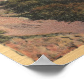 Kalifornien Santa Lucia Mts entlang Hwy 1 Poster (Ecke)