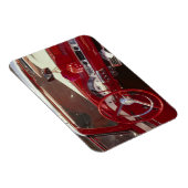 Kalifornien: Santa Ynez Valley, Solvang, 1957 Magnet (Rechte Seite)