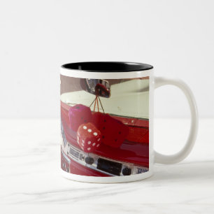 Kalifornien: Santa Ynez Valley, Solvang, 1957 Zweifarbige Tasse
