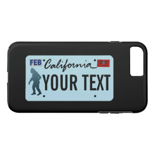 Kalifornien Sasquatch Nummernschild Case-Mate iPhone Hülle