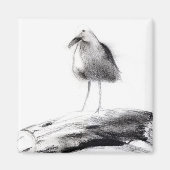 Kalifornien Seagull 2012 Magnet (Vorne)