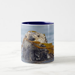 Kalifornien-Seeotter-Tasse Zweifarbige Tasse