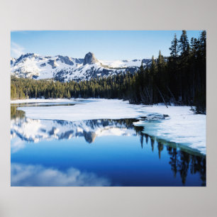 Kalifornien, Sierra Nevada Berge 10 Poster