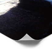 Kalifornien, Sierra Nevada, Wasserfall Poster (Ecke)