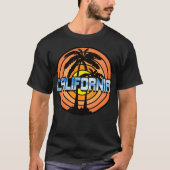 Kalifornien-Sonnenuntergang T-Shirt (Vorderseite)