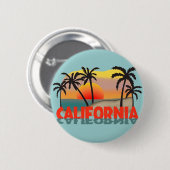 Kalifornien Souvenir Button (Vorne & Hinten)