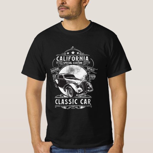 Kalifornien Special Custom Classic Car T-Shirt (Vorderseite)
