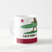 Kalifornien Squatch Kaffeetasse (Vorderseite Links)