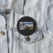 Kalifornien-Staat Button (Beispiel)