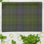 Kalifornien-Staat Tartan Handtuch (Gefaltet)