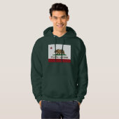 Kalifornien-Staats-Flagge Hollister Hoodie (Vorne ganz)