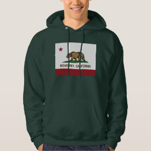 Kalifornien-Staats-Flagge Monterey Hoodie