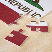 Kalifornien-Staats-Flagge Puzzle (Seite)