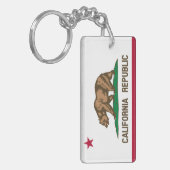 Kalifornien-Staats-Flagge Schlüsselanhänger (Vorderseite links)